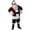 Red, variant on Santa Suit for Men Adult Santa Suit with Top Pants Hat Belt Gloves 6 Pcs Outfit Set Men Christmas Suits Christmas Party Suit for Men