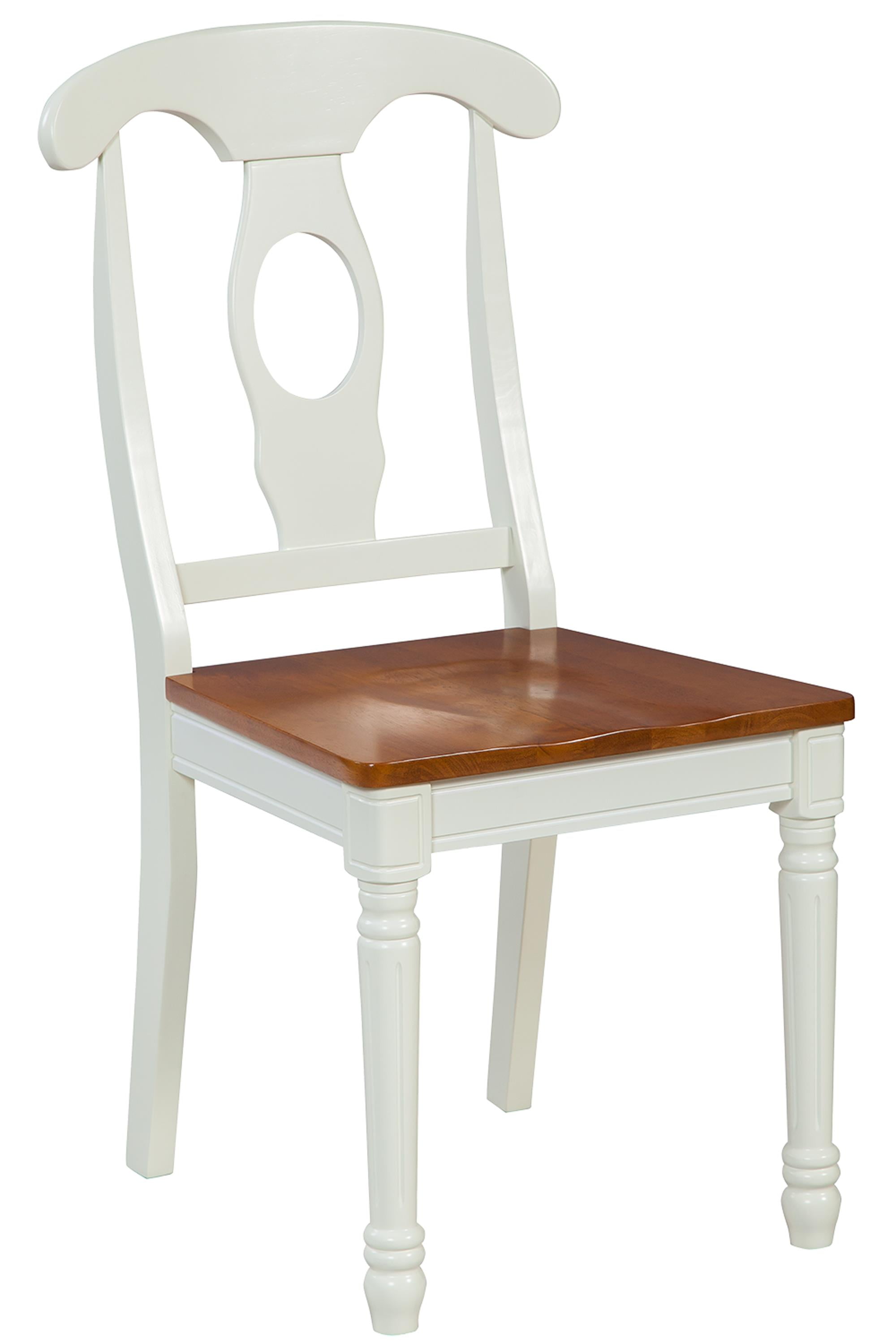 Sturdy Dining ChairsFinishOak/White,Quantity6 Piece