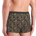 thumbnail image 3 of Disketp Daisies Flowers Men's Boxer Briefs,Soft and Breathable Cotton Underwear with ComfortFlex Waistband, 3 of 7
