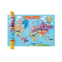ROUND WORLD PRODUCTS WORLD MAP FOR KIDS
