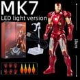 thumbnail image 1 of ZD-figura de acción de Iron Man MK85 2,0 Infinity Gauntlet, juguete coleccionable, MK45, MK46, MK42, MK3, leyendas de Marvel con traje-UP Fivean unisex, 1 of 2