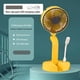 thumbnail image 3 of Campana Para Cocina Folding Retractable Fan With LED Lights, Mini Fan Portable Small Usb Rechargeable Fan Outdoor, 3 of 8