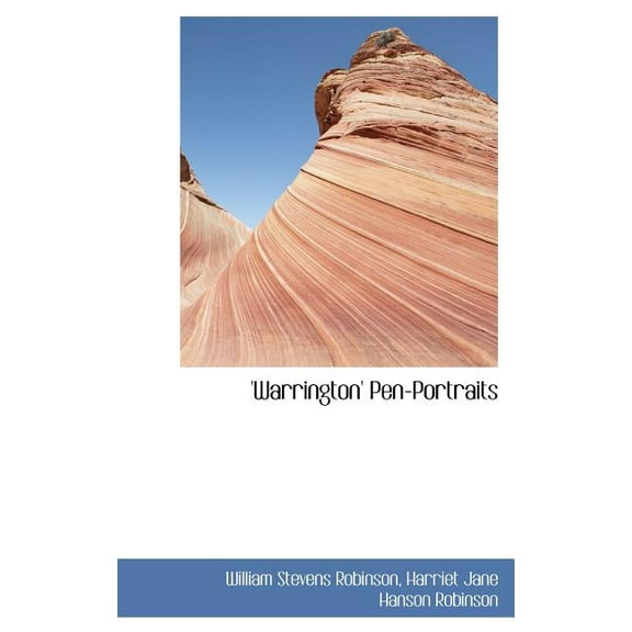 Warrington Pen-Portraits (Hardcover)