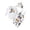 X3White, variant on GobdXE Baby 3 Piece Outfit My 1st New Year Long Sleeve Bodysuit Pants Bow Headband Holiday Clothing Set White,12-18 Months