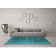 thumbnail image 3 of Ahgly Company Indoor Rectangle Oriental Light Blue Industrial Area Rugs, 7' x 9', 3 of 4