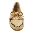thumbnail image 3 of Minnetonka Women's Deerskin Soft-T Moccasin,Champagne Deerskin,6.5 M US, 3 of 5
