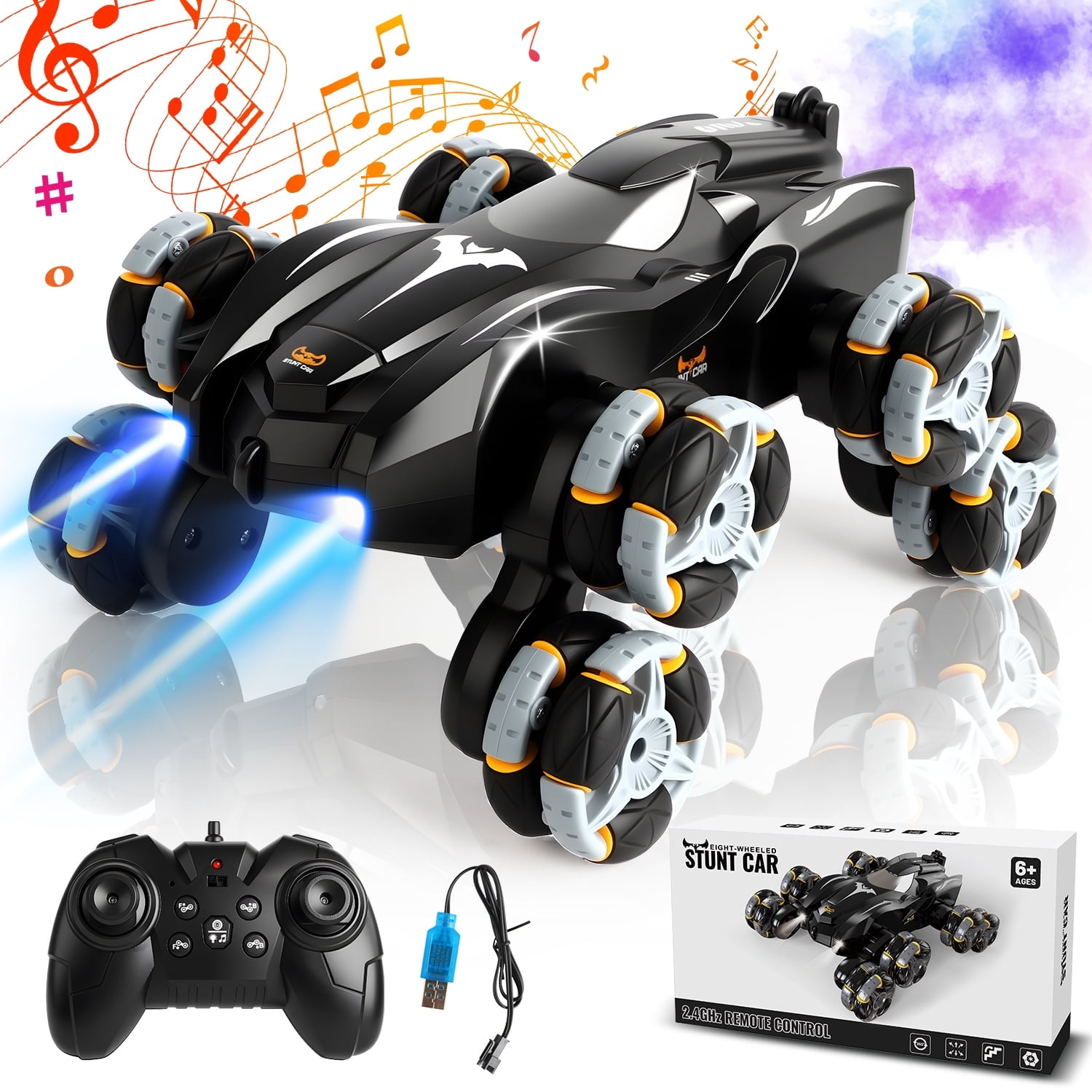 Imaginext Batman Remote Control Kids Toy - Transforming Batmobile