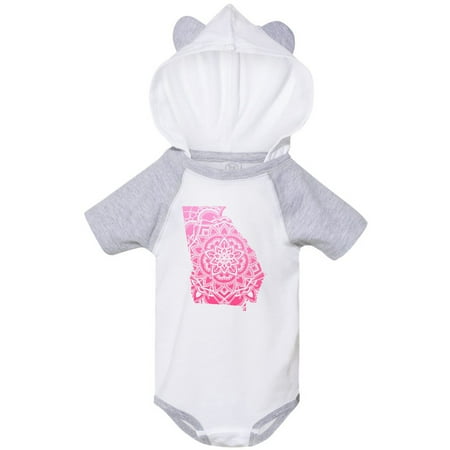 

Inktastic Georgia Silhouette Mandala Gift Baby Boy or Baby Girl Bodysuit
