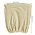 thumbnail image 5 of Naiovety Funda protectora para silla de oficina, 2 piezas, funda para sillas, Protector Universal para muebles, suministros para el hogar de estilo Simple Decoración del hogar beige Naiovety HA011156-04, 5 of 5