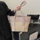 thumbnail image 5 of Bolso de hombro de Mujer FLhrweasw Tejido Shopper PU caqui, 5 of 9