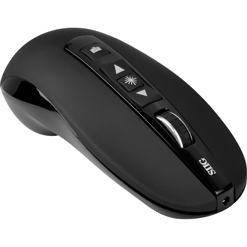 Multi Task Wireless Usb Presenter Mouse With Laser Pointer Walmart