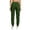 Green*, variant on RUTAYY Women's Jogger Pants Solid Color Side Pockets Drawstring Casual Sport Sweatpants Green