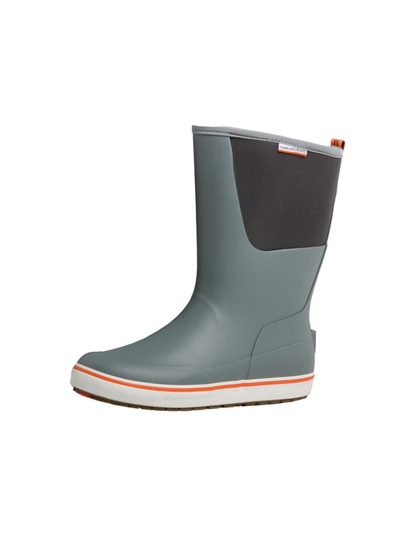 Grundns Mens 12 Deck Boot | Durable, Waterproof, Anchor, 8