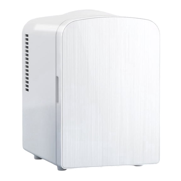 SDJMa Compact Refrigerator, 4L Capacity/6 Cans Portable Mini Fridge, Small Cooler for Cosmetics Beverage Food Fruit Car Home Office Dorm Bedroom