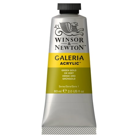 UPC: 0094376971507 | Winsor & Newton Galeria Acrylic Paint  60ml  Green Gold