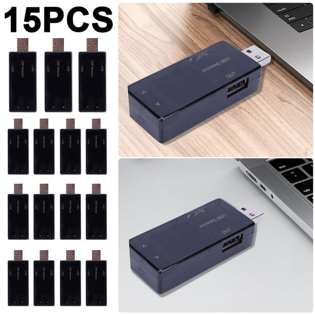 Detector USB Con Temporizador Cargador Probador Carga Amperímetro