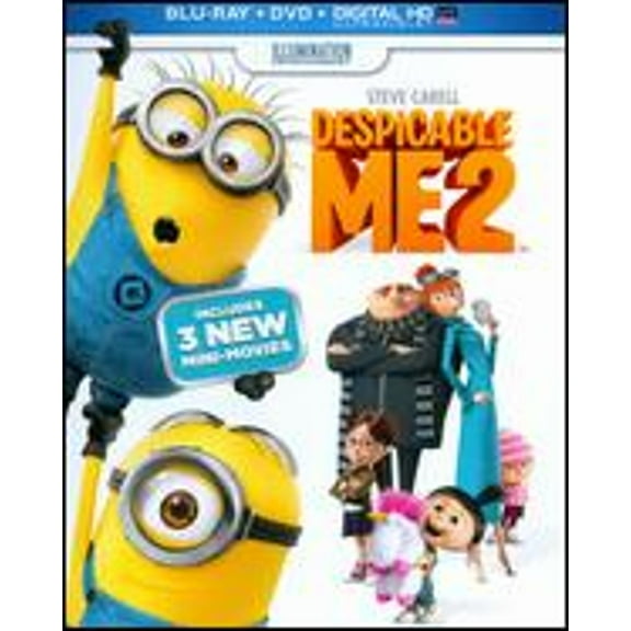 Pre-Owned Despicable Me 2 [2 Discs] [Blu-ray/DVD] (Blu-Ray 0025192123634) directed by Chris Renaud, Pierre Coffin