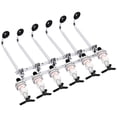 thumbnail image 4 of 6-bottle Liquor Dispenser, Adjustable Drinkware Set Liquor Dispenser Liquor Bottle Dispenser Spring-loaded Receptacle With 6 Bottle Shots For Bar Kitchen, 4 of 8