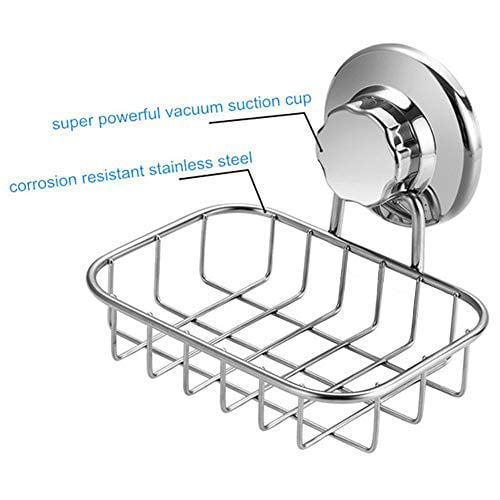 Super Powerful Vacuum Suction Cup Shower Soap Dish 