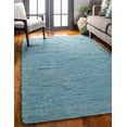 thumbnail image 4 of Unique Loom Metallic Jute Natural Fiber Area Rug or Runner, 4 of 8