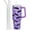 Purple Bat, variant on 40oz Halloween Tumbler with Handle & Straw - Skull & Bat Design, Insulated Stainless Steel Cup - Great Halloween Gift for Women, Men, Teens, Adults