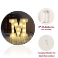 thumbnail image 2 of LED Marquee Letter Lights Sign, Light Up Alphabet Letter for Home Party Wedding Decoration M, 2 of 5