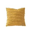 thumbnail image 1 of stanreset Tassels Square Pillow Case Textured Cushion Decorative Cover for Car Home, 1 of 5