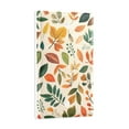 thumbnail image 2 of Yayeee Blank Wall Plate Cover 1-Gang 4.5"x2.7" Home Unused Decorative Outlet, Beige Retro Leaves, 2 of 7