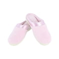 thumbnail image 2 of Isotoner  Microterry Pillowstep Satin Clog Slipper (Women), 2 of 3