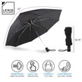 thumbnail image 6 of Lewis N. Clark Automatic Travel Umbrella, Blue, 6 of 8
