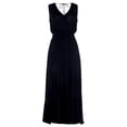 thumbnail image 4 of LASCANA Women's V-Neck Maxi Dress Crochet Detail, 4 of 5
