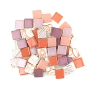 Mosaic Mercantile Patchwork Tiles - Pink/Coral, 6 oz