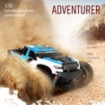 thumbnail image 2 of Remote Control Car 118 Full Scale 2.4GHz Off Road Trucks 4WD 30KMH Vehicle Racing Climbing Car Gifts for Adults 2 Battery, 2 of 7