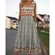 thumbnail image 3 of Vestido largo Medlor Boho con estampado floral sin mangas para mujer, 3 of 6