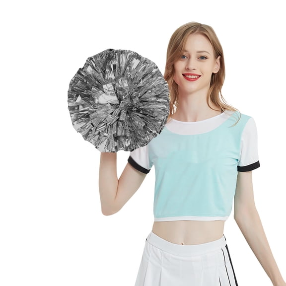 Moonsky 6" Pompoms Multi-color for Cheerleader Team Performance and Sports Events 1PC