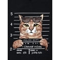 thumbnail image 4 of Cat Graphic Short Sleeves Sports Tee, Round Neck Workout Causal T-shirt Top, Women's Activewear, 4 of 7