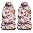 thumbnail image 1 of LAKIMCT Insect Butterfly Bug Car Seat Covers Vehicle Front Seat Covers Universal Fit Seat Protector, 1 of 9