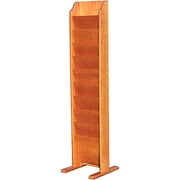 Wood Literature Display, Oak