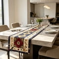 thumbnail image 5 of Eolstice Vintage Floral Quilted Table Runner, Patchwork Embroidered Dining Table Decor, Farmhouse Cover for Kitchen Dining Room Home Party, 5 of 8