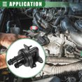 thumbnail image 3 of Válvula calefactora de control de refrigerante Unique Bargains para coche Peugeot J5 1990-1994 plástico negra NO.7661843, 3 of 7