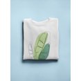 thumbnail image 3 of Palm Tree Leaves Modern Sweatshirt Women -Image by Shutterstock, Female Small, 3 of 4