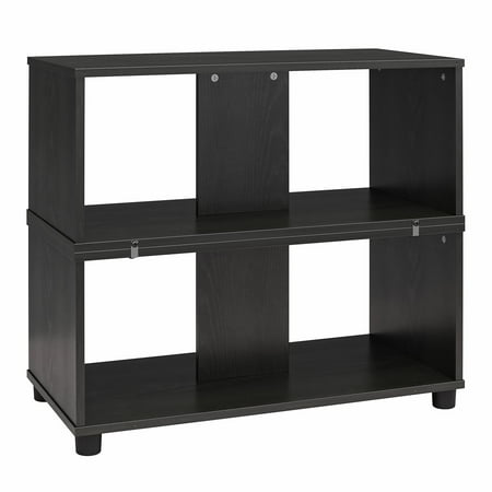 Mainstays Adjustable Side by Side or Stacking TV Stand for TVs up to 70 inches, Black Oak - missing parts