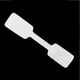 thumbnail image 4 of Juego de 200 etiquetas autoadhesivas para joyería, collares, anillos, pulseras, etiquetas de precio en blanco (cuadradas, blancas), 4 of 8