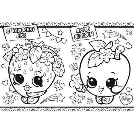 860 Shopkins Coloring Book Walmart HD
