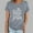 A01-Gray, variant on Easter T Shirts for Women Bunny Easter Print Tshirts for Women Summer Crew Neck Short Sleeve Tops