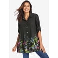 thumbnail image 2 of Woman Within Plus Size Snap Swing Pocket Tunic, 2 of 6