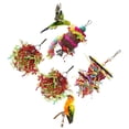 thumbnail image 1 of Methold 4 piezas loro pájaro juguete pequeño loro masticar juguetes loro jaula forrajeo colgante juguete Suministros para perros Methold PT000830-00, 1 of 6