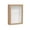 Khaki, variant on Bomd 4x6 Shadow Box Picture Frame Display Case-Resistant Glass-Silhouette Collection - Large Shadow Box Display Case for Tabletop and Wall Display - with Soft Felt Back,Black