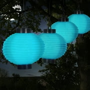 Lanterne Chinoise Solaire étanche 30 Cm - Lampe LED Extérieur - Torche Jardin