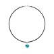 thumbnail image 5 of Juego de aretes y collar ZVEZDA Plata mexicana ley .925 Azul Zircon, 5 of 5